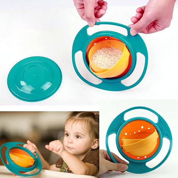 Magic Dishware: Discover the Bowl that Just Can't Topple Over!"